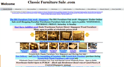 Desktop Screenshot of classic-furniture-sale.com